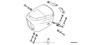 VTX1300C Headlight cowl