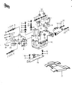KZ1000 Battery case / tool case