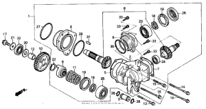 VT700C Дифференциал