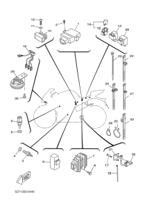 YZF-R125 Электрика 2