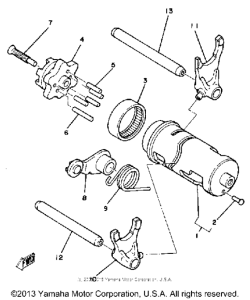 SR185H Копирный вал