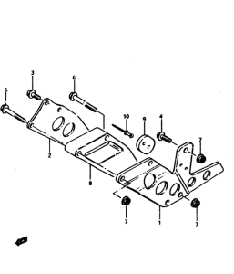 RM500 Направляющая цепи