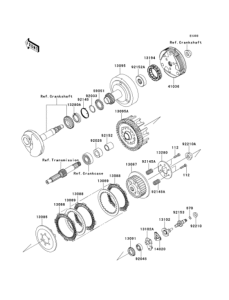 KL110 Сцепление