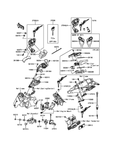 ZR1000 Замок зажигания