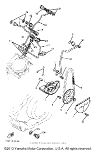 XV920K Масляный насос