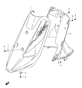 AE50 Щиток облицовочный