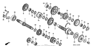 VF750C Трансмиссия