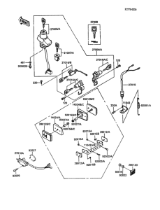 ZX900 Ignition switch(1 / 3)