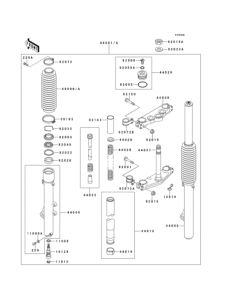  Передняя вилка