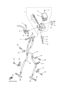 XJR1300 Maitre cylindre av