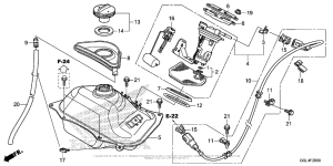 NCH50 Fuel Tank + Fuel Pump