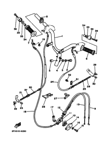 CJ50ES ｽﾃｱﾘﾝｸﾞﾊﾝﾄﾞﾙ. ｹｰﾌﾞﾙ-2