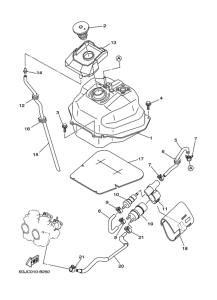 XP500C ﾌﾕｴﾙﾀﾝｸ