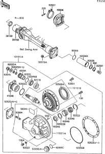ZG1000 Drive shaft / final gear(1 / 2)