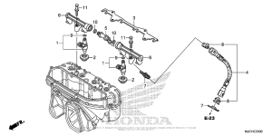 CBR600RR (ABS) Топливная форсунка