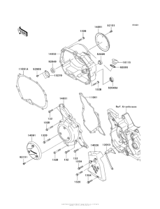 AX125 Крышки двигателя