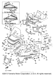 XVZ13DA Обтекатель