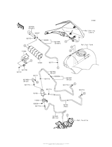 ZX1000 Fuel Evaporative System (Ca)