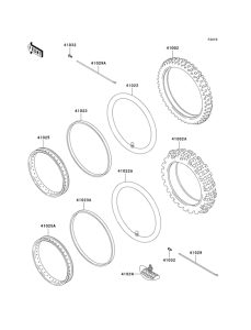 KDX125 Покрышки