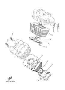 XVS250 Цилиндры