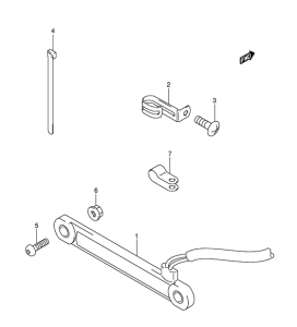 DR-Z400 Задний фонарь
