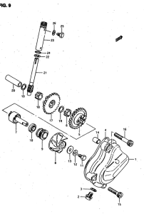 RMX50 Водяная помпа
