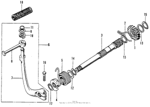 C70 Кик стартер