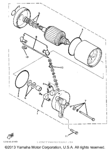 XS400K Стартер