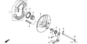  Передний тормоз