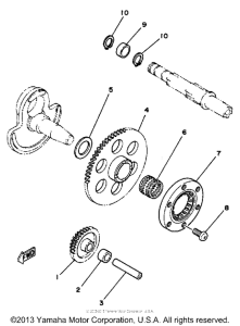 SRX250T Стартер