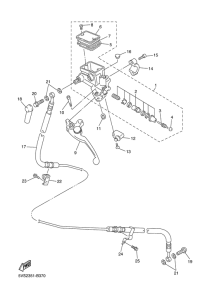 FJR1300A Передний торм. цилиндр 2