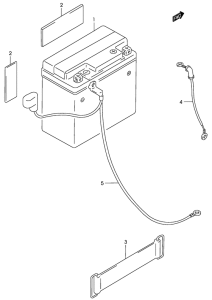 GZ125 Аккумулятор