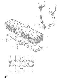 GSX750 Цилиндр