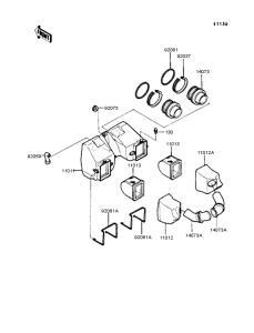  Воздушный фильтр