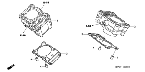 NT700V Цилиндр