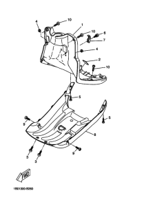 CW50RS Щиток облицовочный