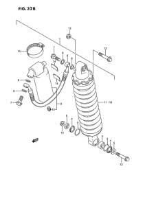 RM80 Задние амортизаторы