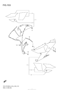 GSX-R1000Z Side Cowling (Gsx-R1000Zl3 E28)