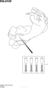 AN650Z Optional (Hook Set Pillion Handle)