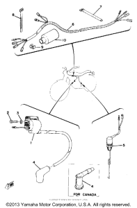 TY250D Электрика