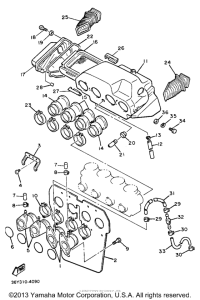 FJ1200S Воздушный фильтр
