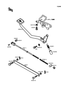 EL250 Педаль тормоза