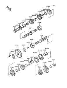 EX400 Трансмиссия