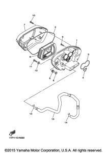 XVS950CUSP Впускная система 2