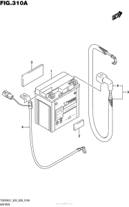 TU250 Аккумулятор