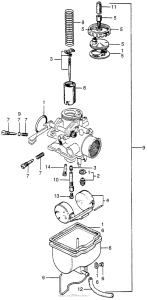 CA175 Ca175 carburetor