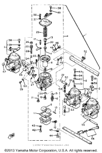 XJ750RH Карбюратор