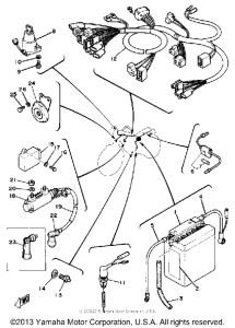 SR250G Электрика