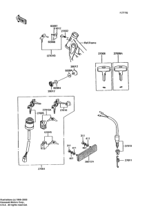 KE100 Выключатель зажигания