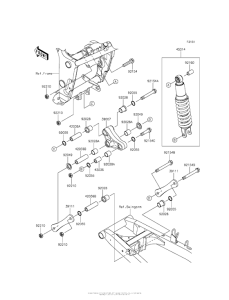 EX300 Подвеска  /  амортизатор